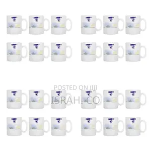 6 Pieces of Luminarc Tea Coffee Mugs Cups-Blue