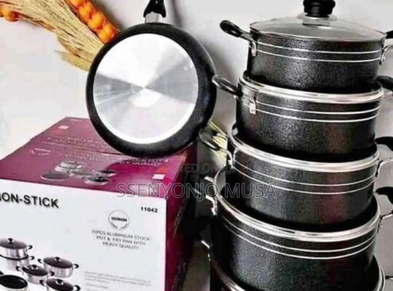 Tonado Non-Stick Cookware Set | 7-Piece Saucepan Set for Eas