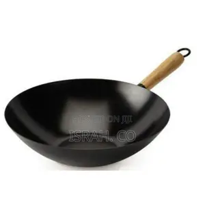 Non-Stick Wok Stir Frying Pan Saucepan - Black