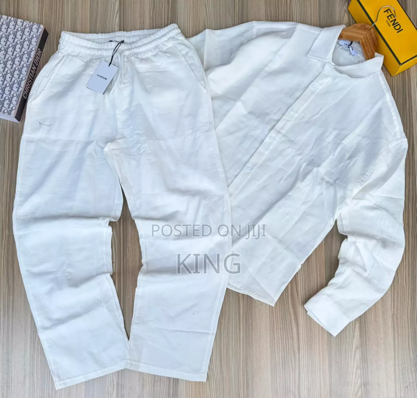 Functional Linen Suit