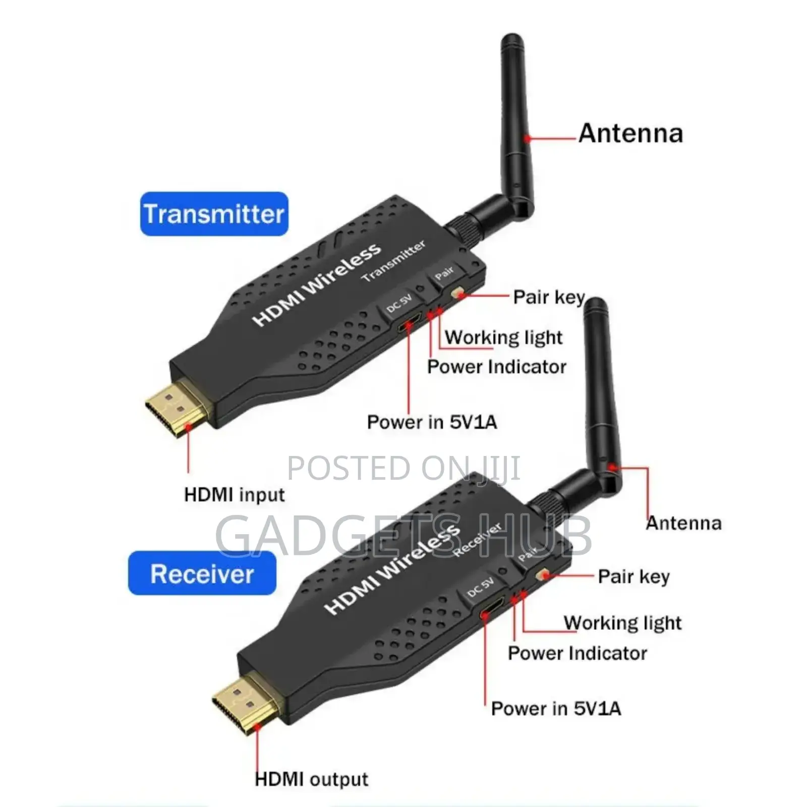 Hdmi Transmitter and Receiver Extender Kit Hd 5g
Wifi