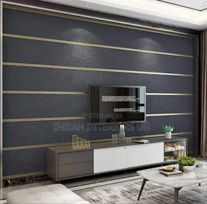 Dark Grey With Some Gold Wallpapers Per Square Meter.