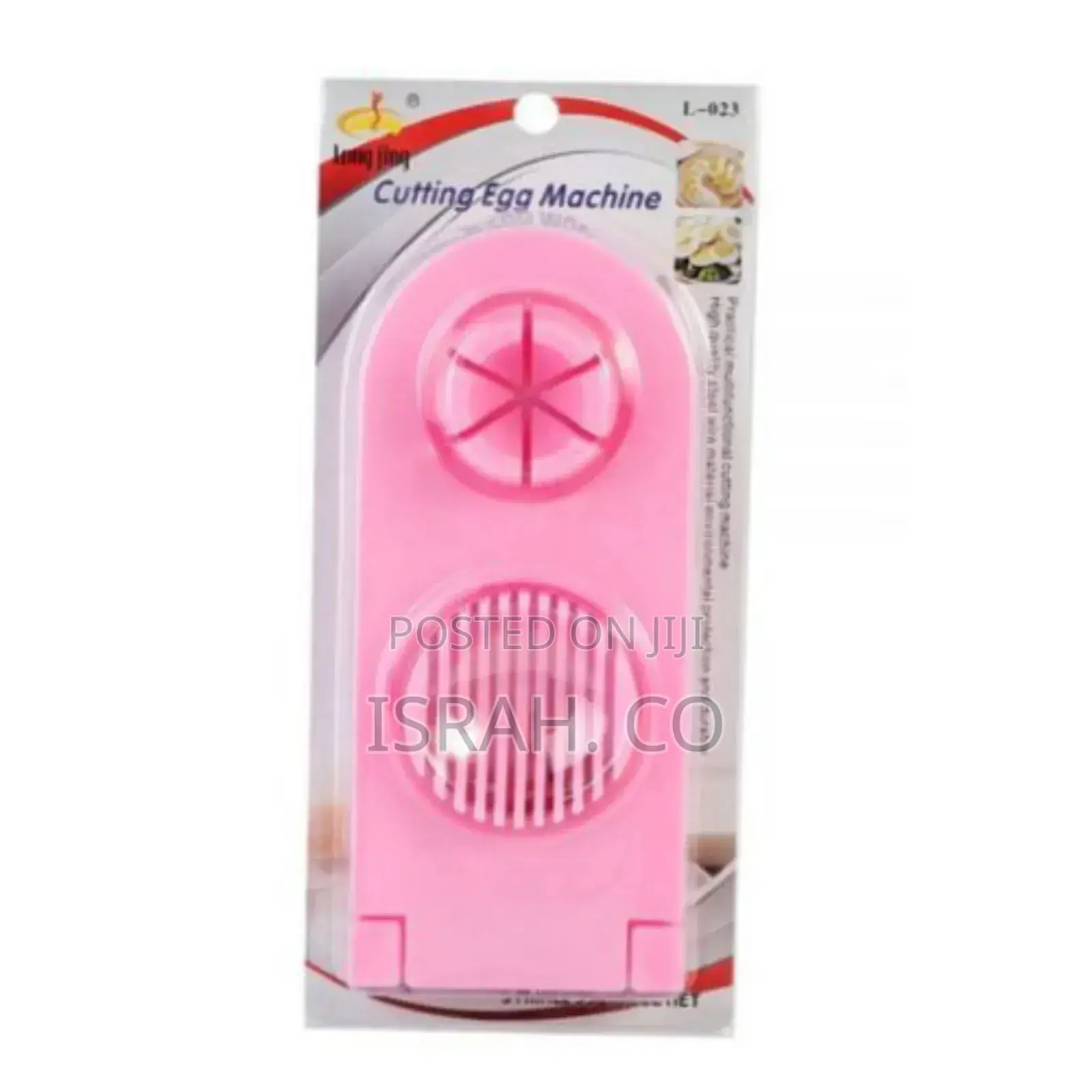 Egg Slicer Cutting Machine, Pink.