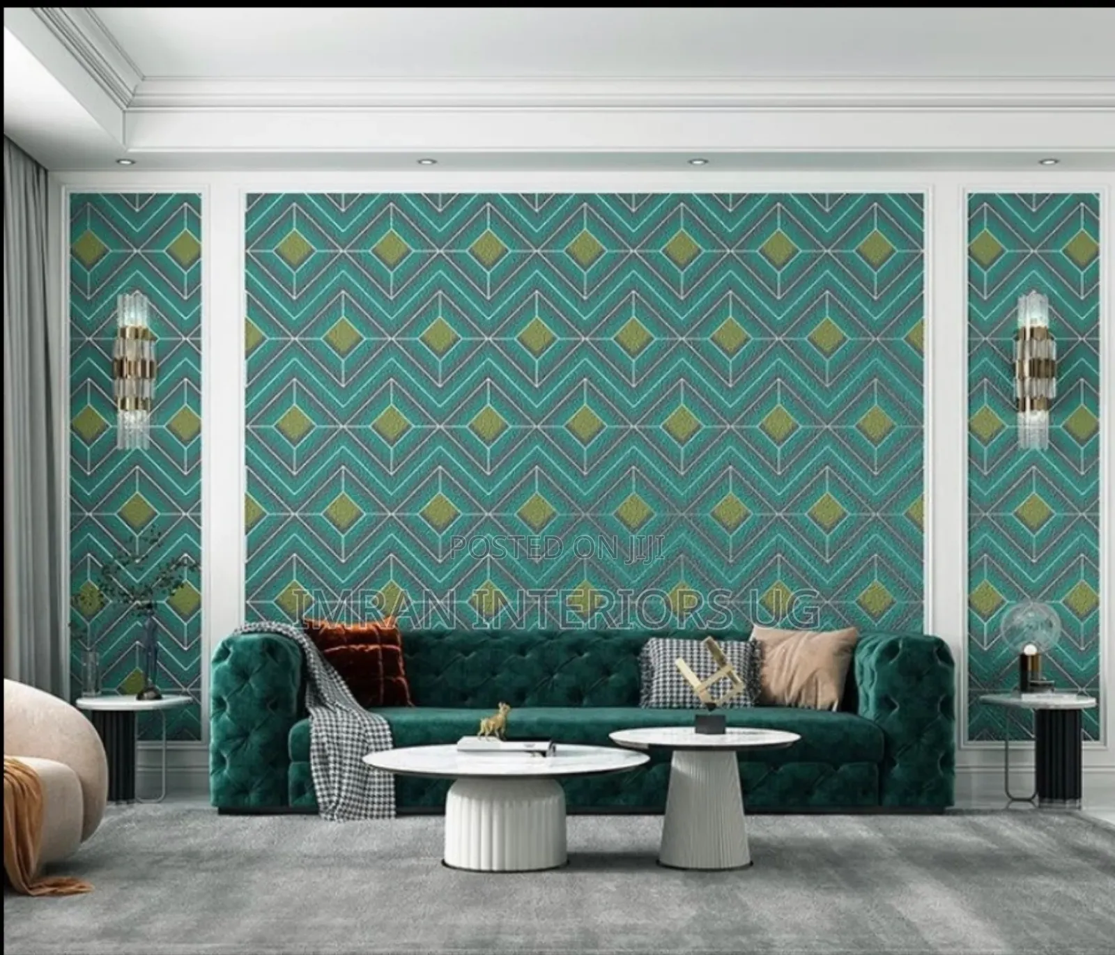 Nice Looking 3D Wallpapers Sold in Square Meters Available.