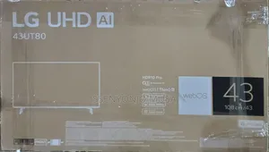 LG 43ut80 43" Uhd Smart TV | Hdr10, Webos, Thinq Ai