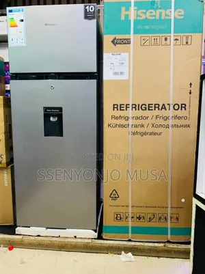 Hisense Rd-27dr 270l 2-Door Fridge | Top Freezer, Water D-