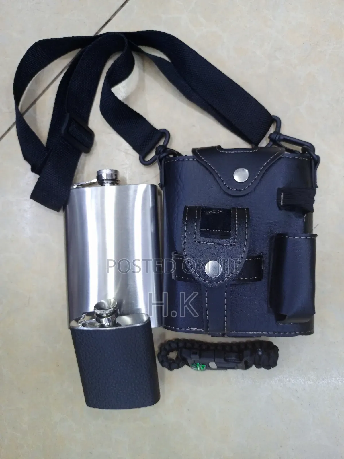 Hip Flask Set 18oz 4oz