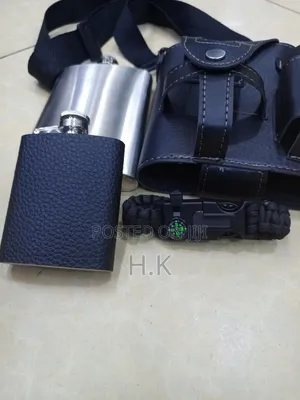 Hip Flask Set 18oz 4oz