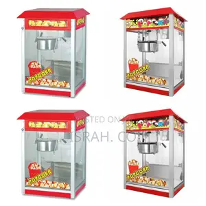 Commercial Electric Popcorn Maker Machine Popcorn 1300W