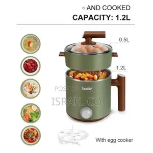 Sonifer Slow Mini Kitchen Electric Cooker Boiler Steamer
