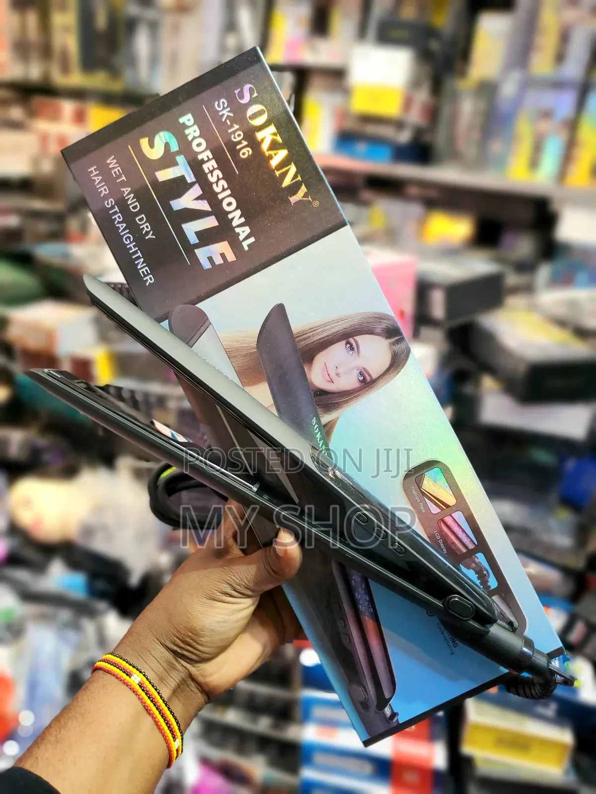 Hair Straightener (Titanium Plate)