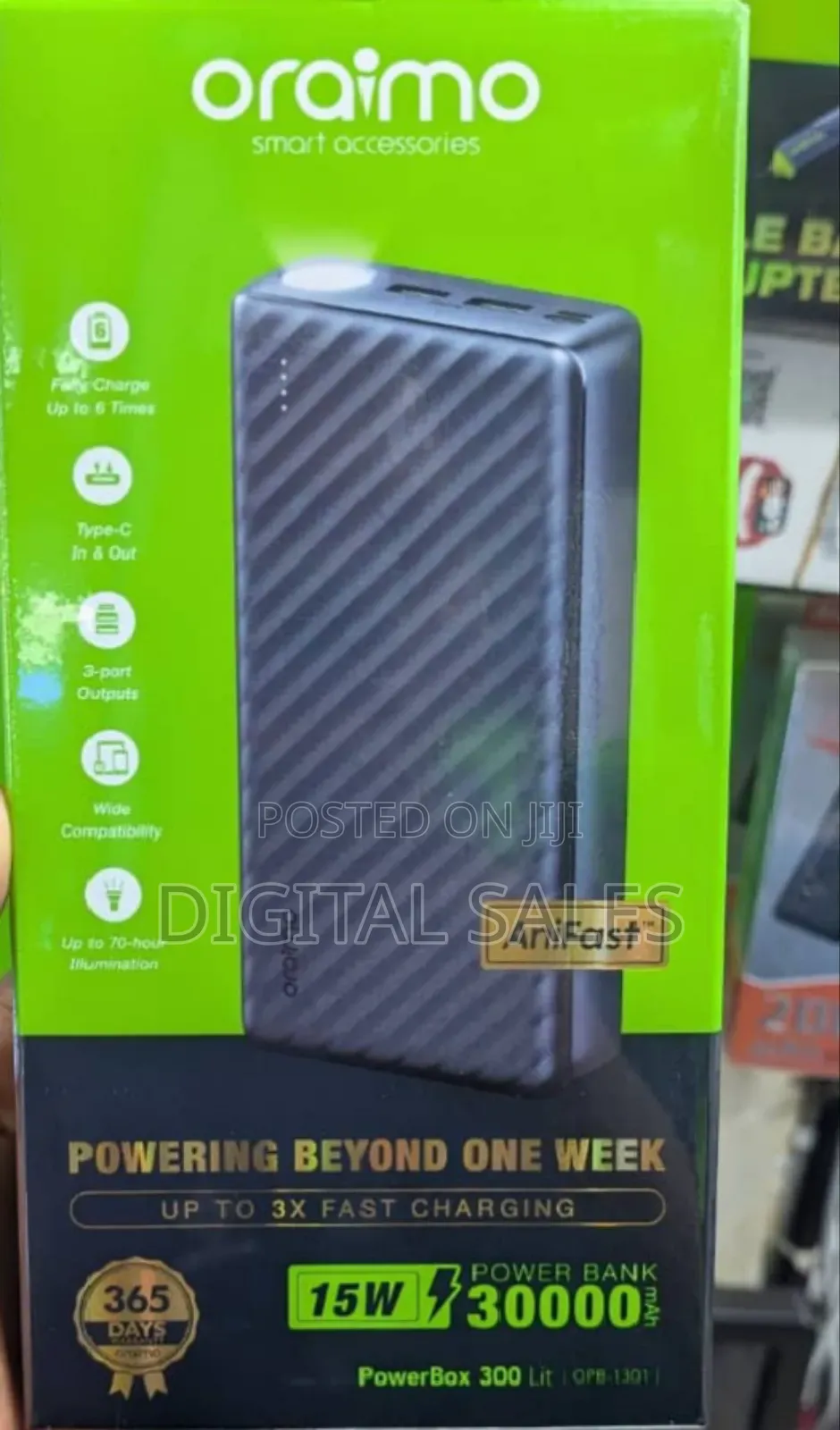 Oraimo 30000mah Ultra Fast Charging