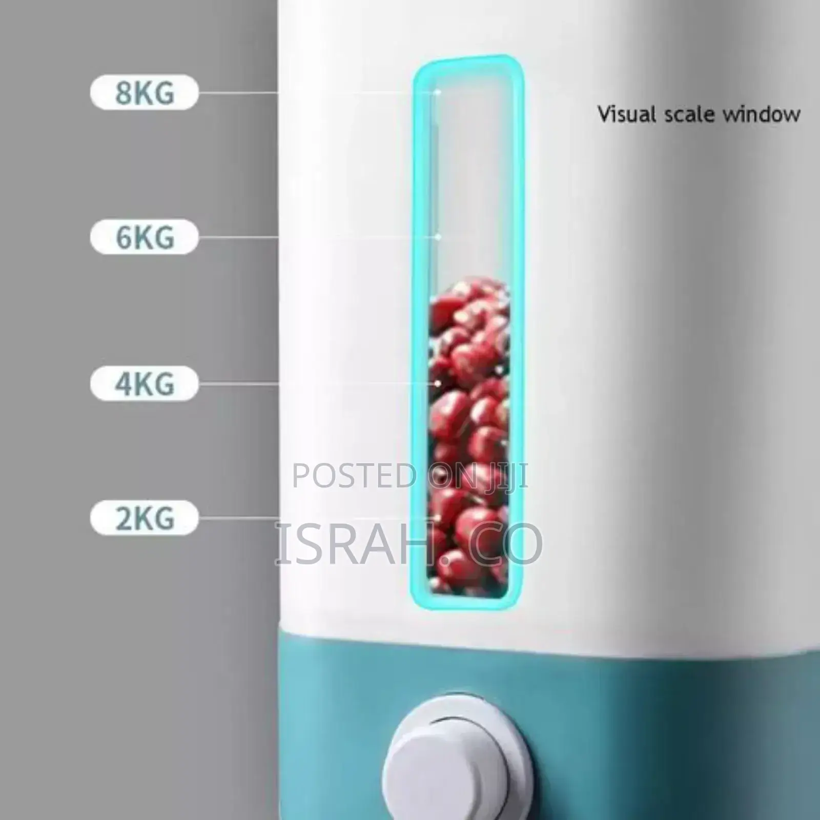 12kg Cereal Storage Bin Dispenser Container Measuring Cup