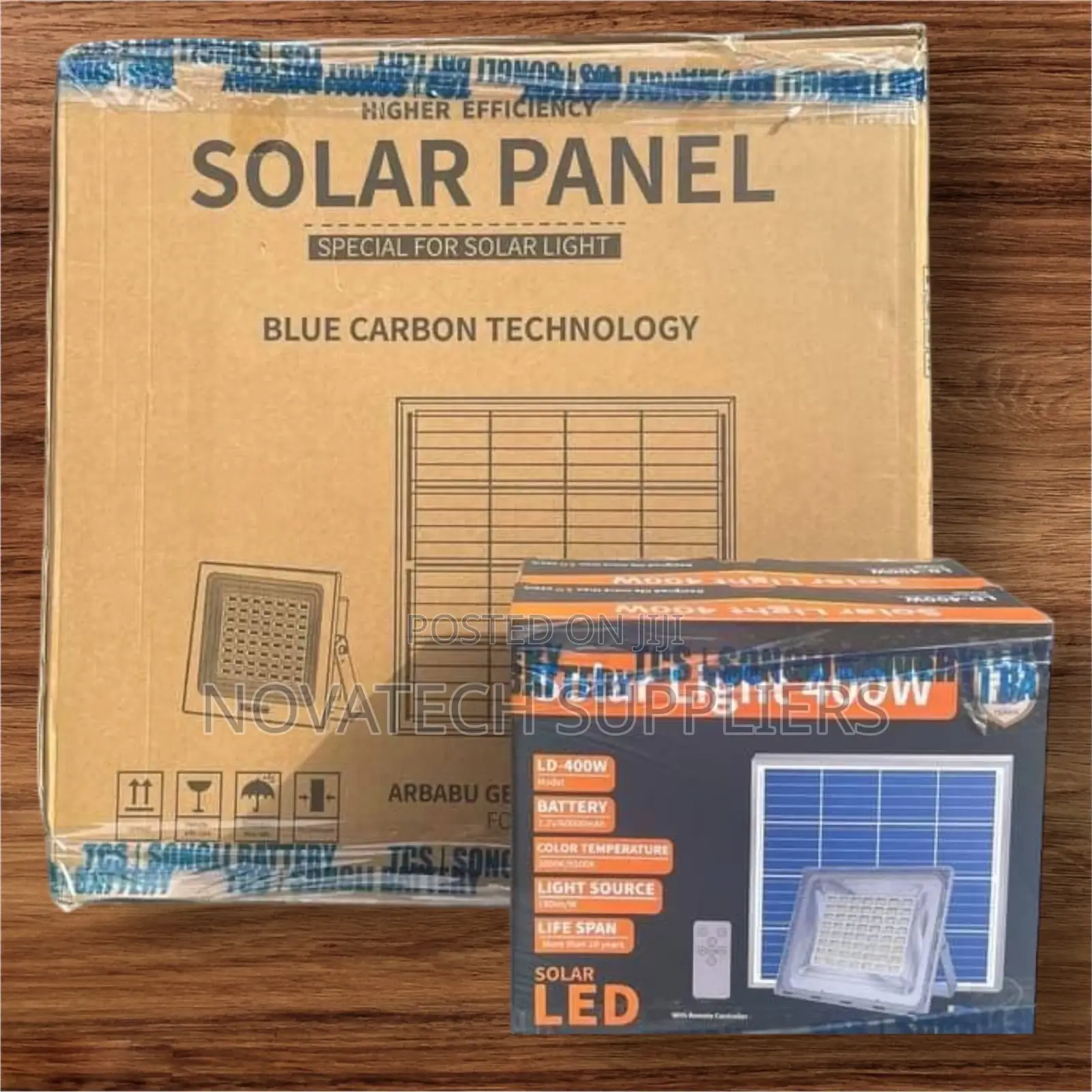 400W Blue Carbon Solar Flood Lights Daxc