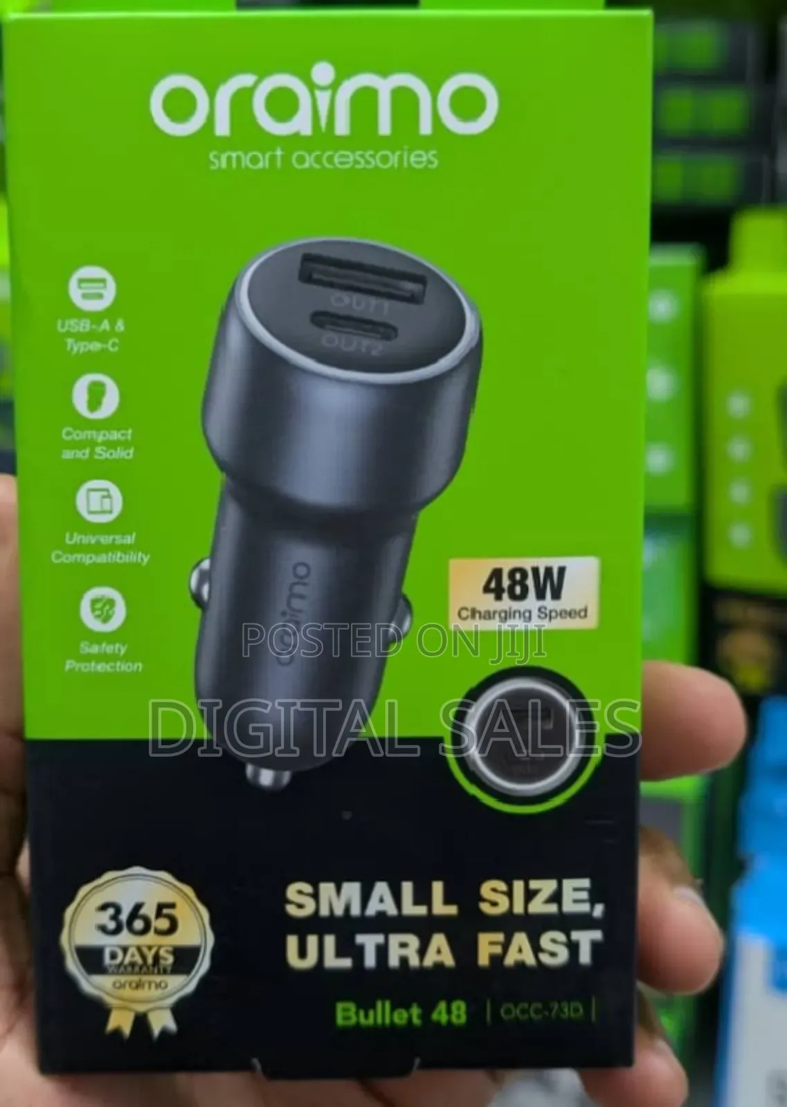 Oraimo Bullet-48 Car-Charger