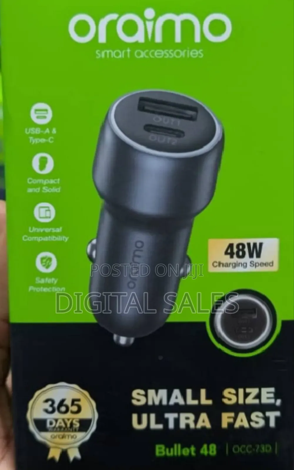 Oraimo Bullet-48 Car-Charger