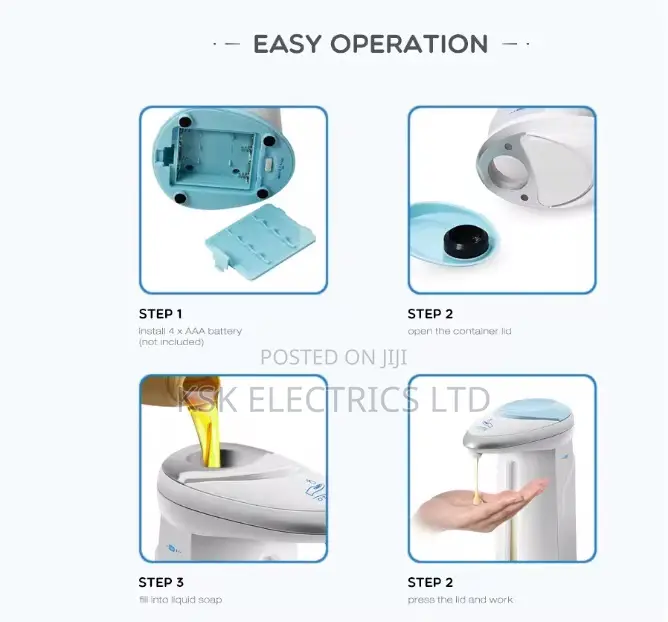 Touch Free Soap Dispenser Automatic Touchless Infrared