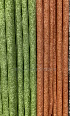 Bright Colur Curtain Lemon Green and Orange