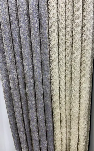Vintage Curtain In Cream And Grey