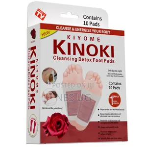 Kiyome Kinoki Cleansing Detox Foot Pads Toxins Stress Relief