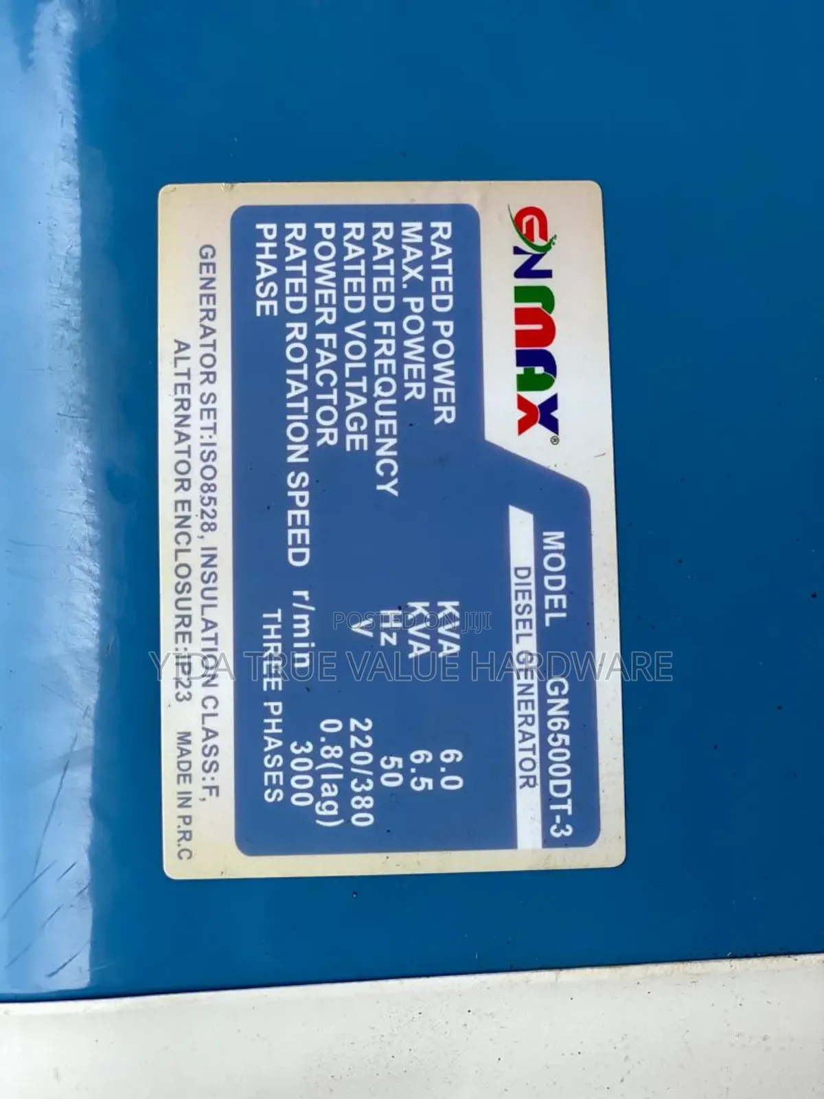 Generator Both 3 Phase and Single