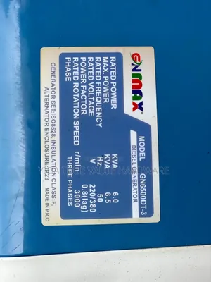 Generator Both 3 Phase and Single