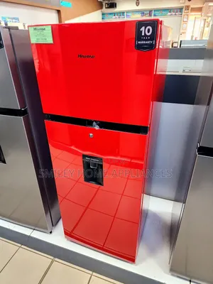 Hisense Defrost 270ltrs Double Door Fridge Red Color