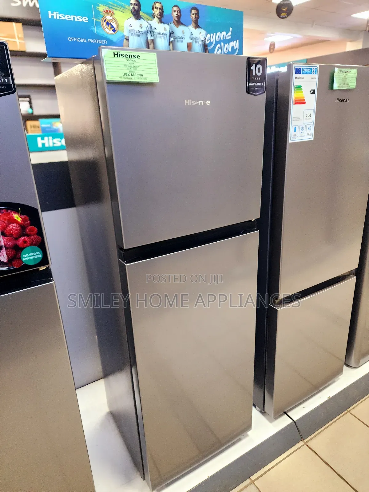 Hisense 200ltrs Defrost Double Door Refrigerator