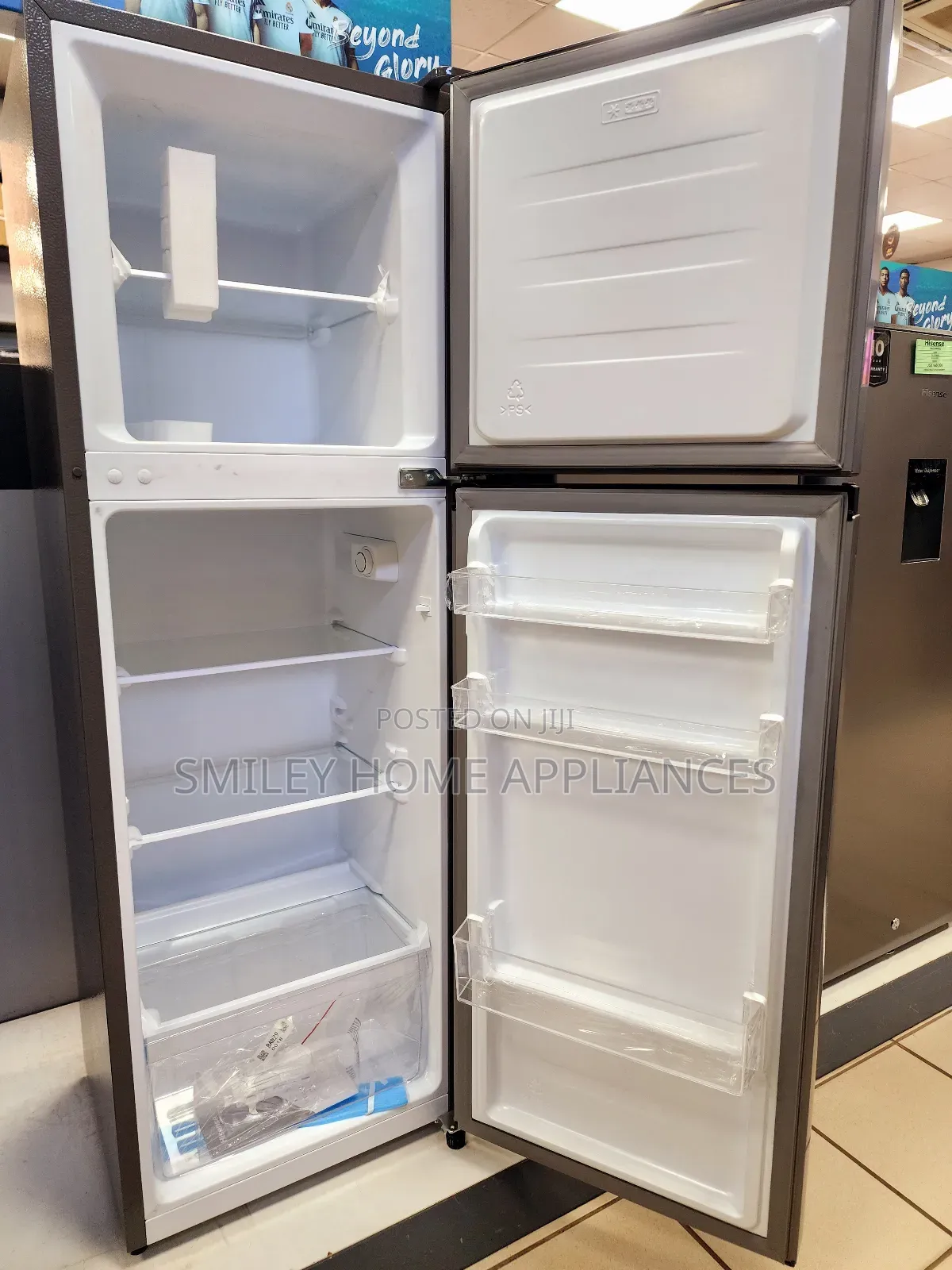 Newly Restocked 200ltrs Hisense Double Door Refrigerator