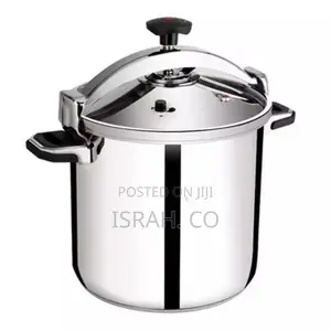 HTH 40L HTH Pressure Cooker Saucepan - Silver.