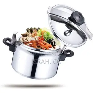 HTH 5L HTH Pressure Cooker Saucepan - Silver