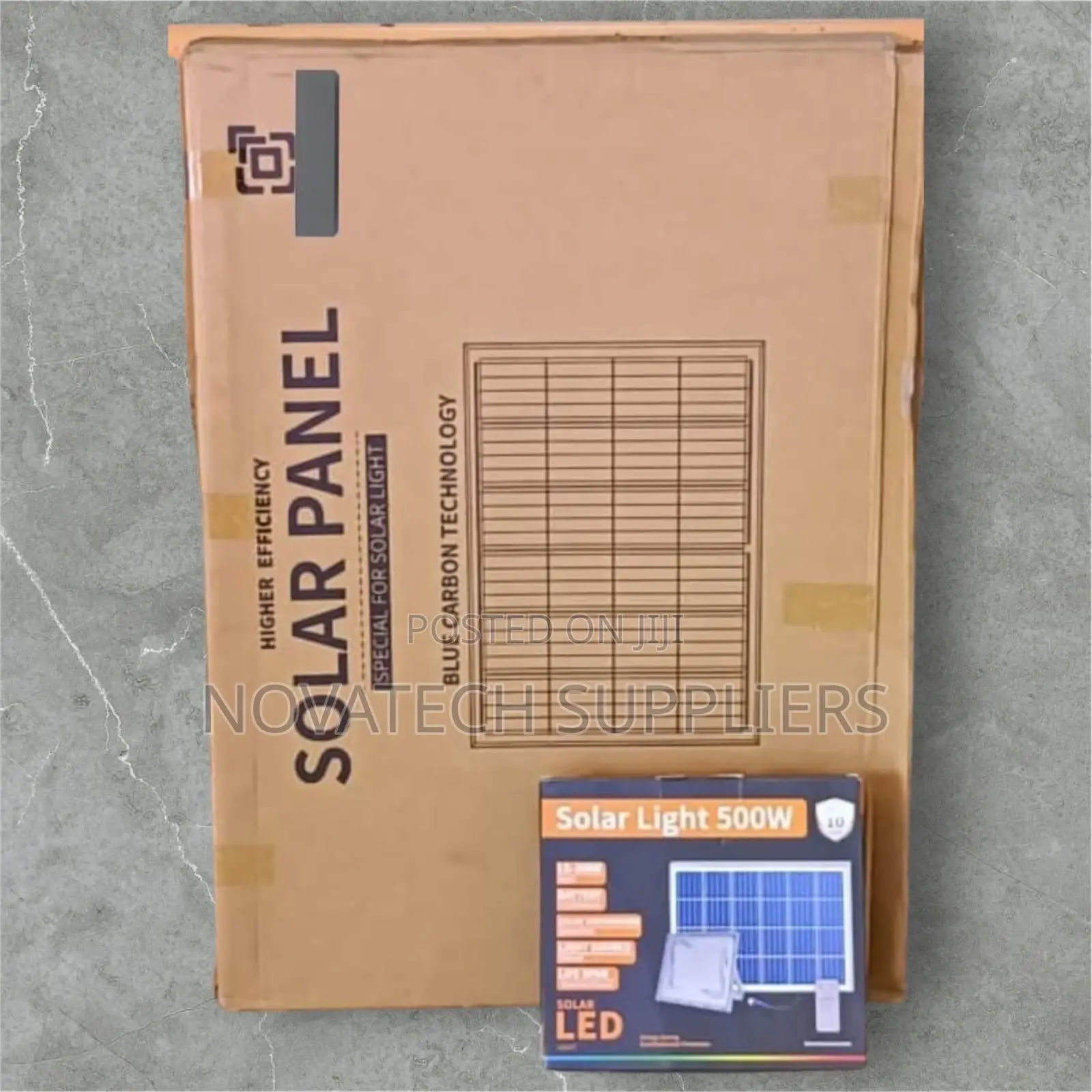 500W Blue Carbon Solar Flood Lights Popp