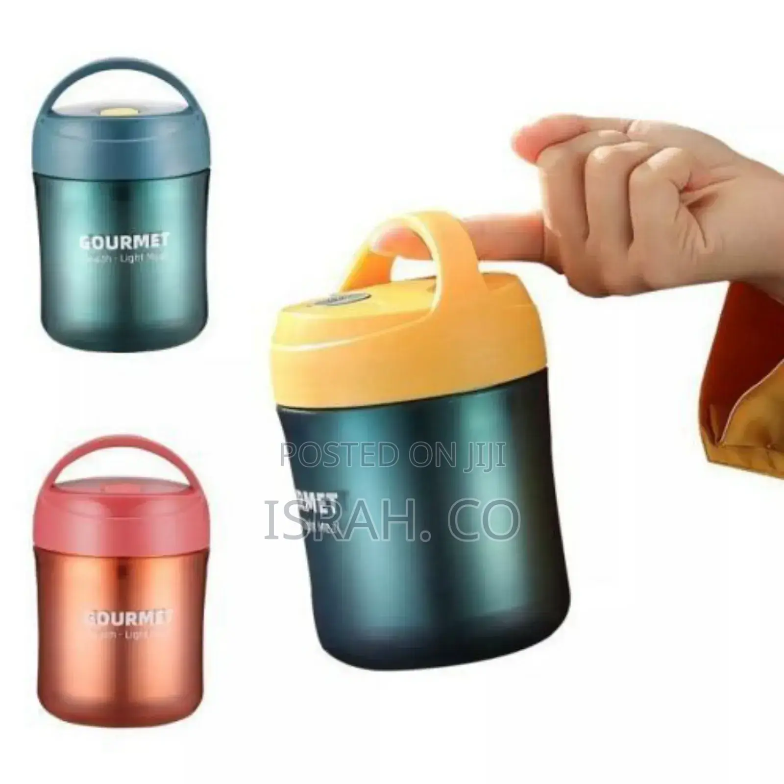 Plastic Insulated Lunch Box Thermal Food Flask,500ml-