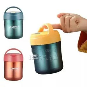 Plastic Insulated Lunch Box Thermal Food Flask,500ml-