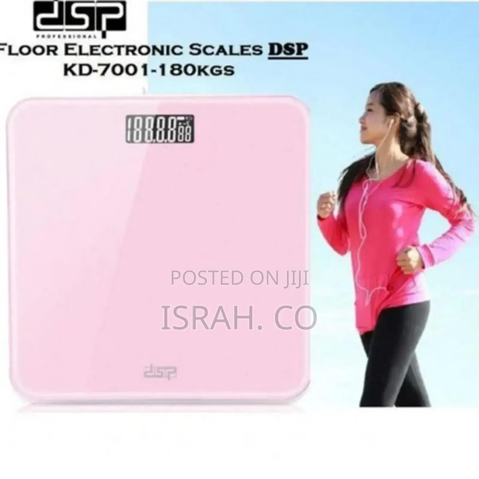 DSP Personal Electronic Body Weighing Scale- Multicolor