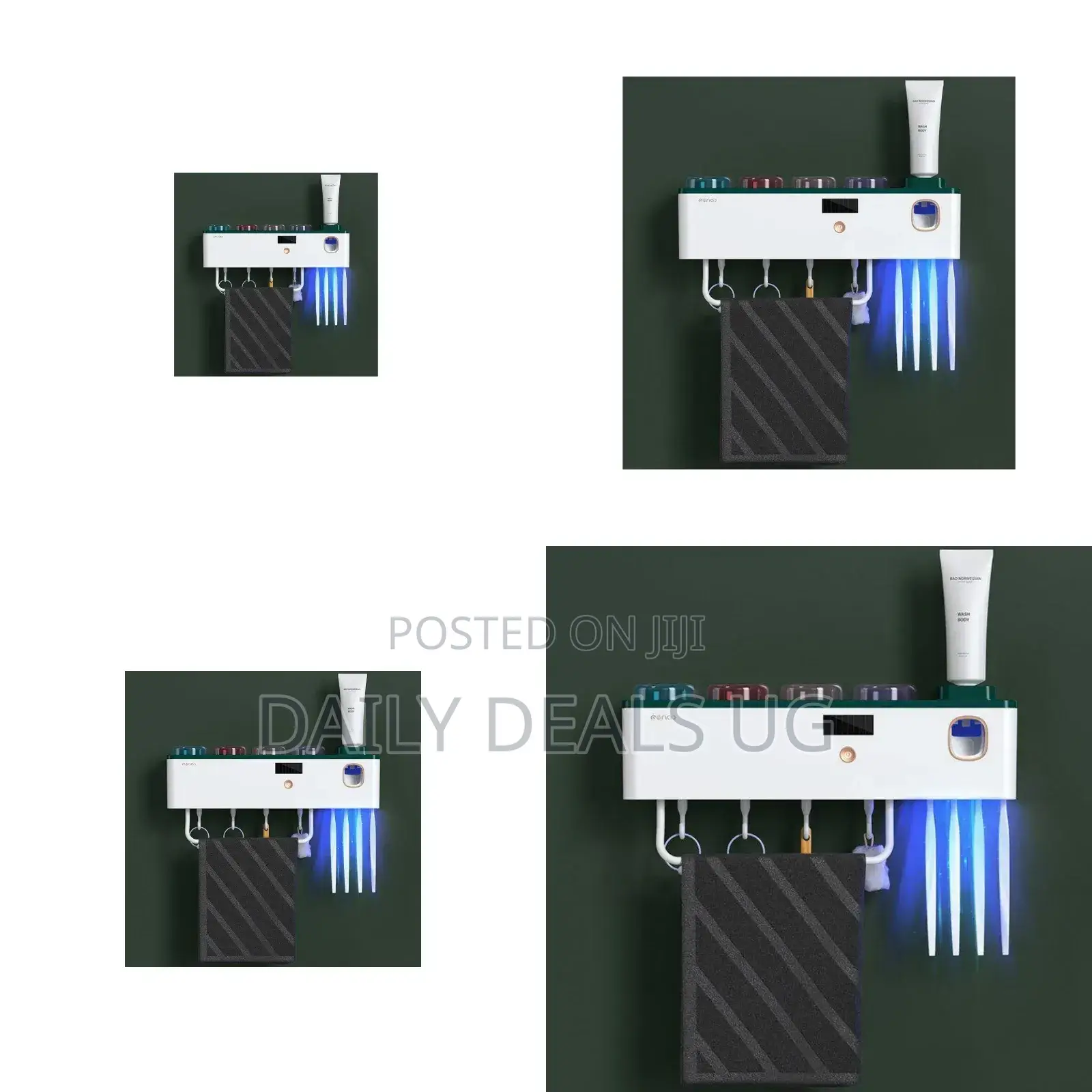 Mounted Automatic Toothbrush Holder