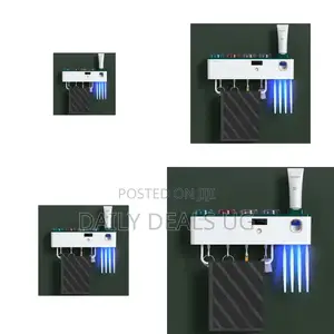 Mounted Automatic Toothbrush Holder