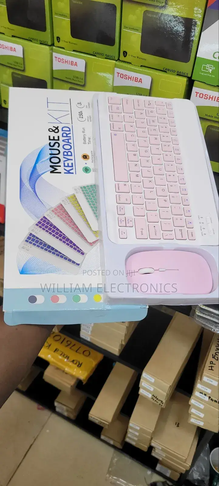 Wireless Mouse Keyboard Kit/Backlighting Keyboard