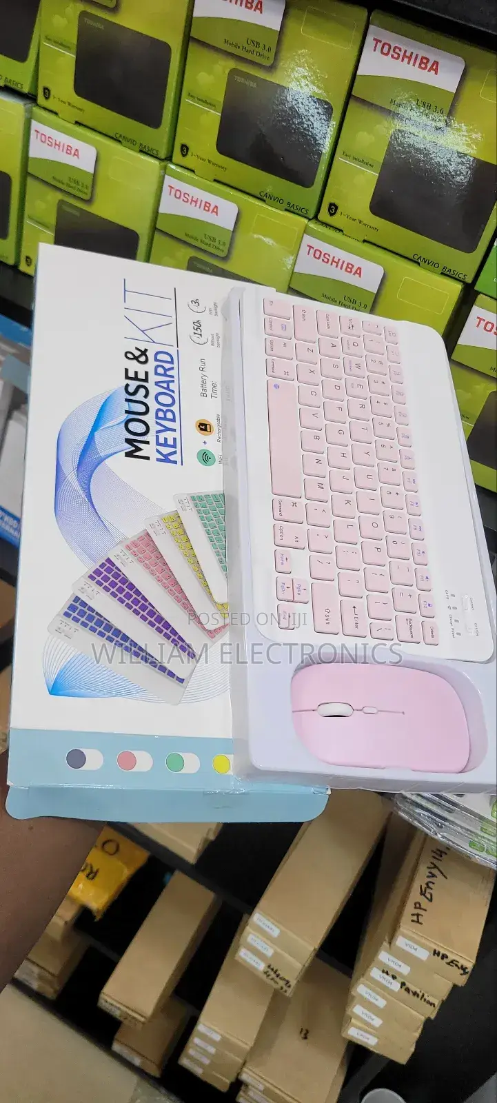 Wireless Mouse Keyboard Kit/Backlighting Keyboard