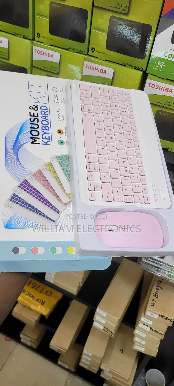 Bluetooth Keyboard Mouse KIT/Rechargeable Wireless Keyboard