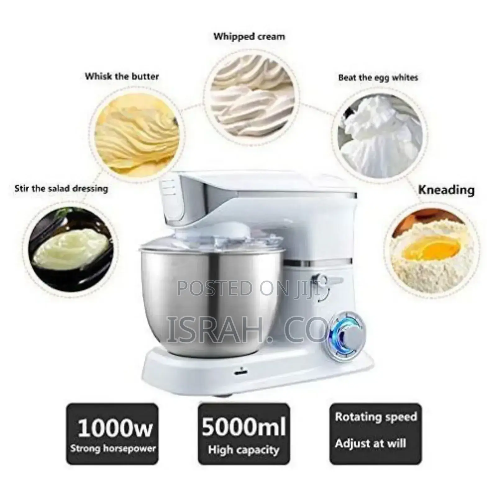 Hoffmans 6L 3in1blender Dough Hand Standmixer Food Processor