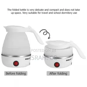 Sokany 0.7L Travel Silicone Portable Electric Kettle