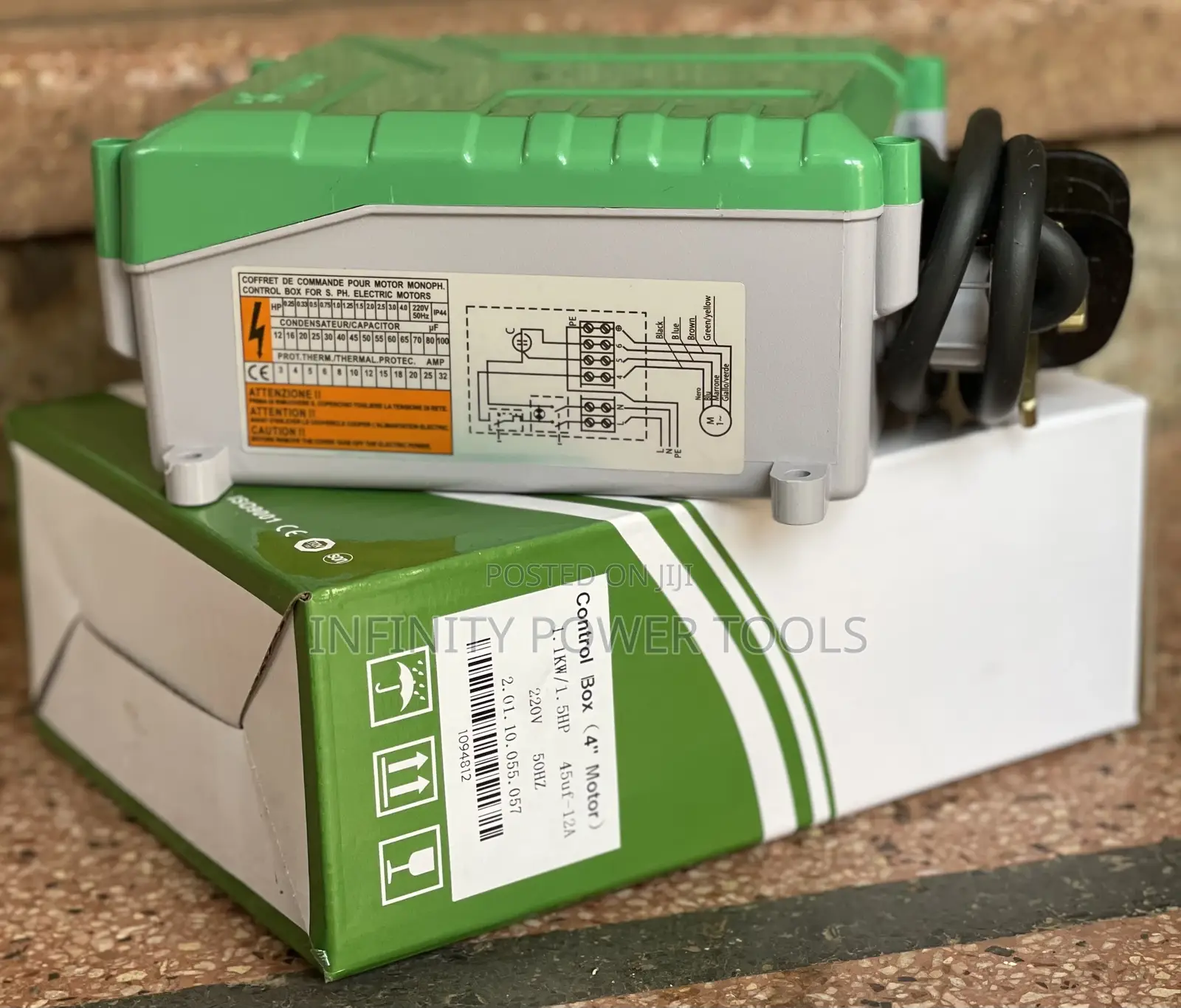 Control Box 1.5hp