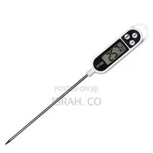 Digital Universal Kitchen Food Cooking Thermometer-White