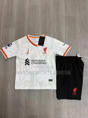 Liverpool White and Black Color