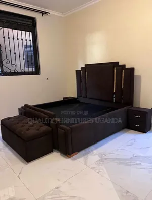 Gold Strips Bar Code Bed