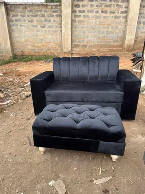 2 Seater Chair in Black Colour/ Sofa Only