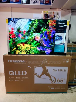 Newly Restocked Hisense Qled6 Series Vidaa Smart Tv 65inches