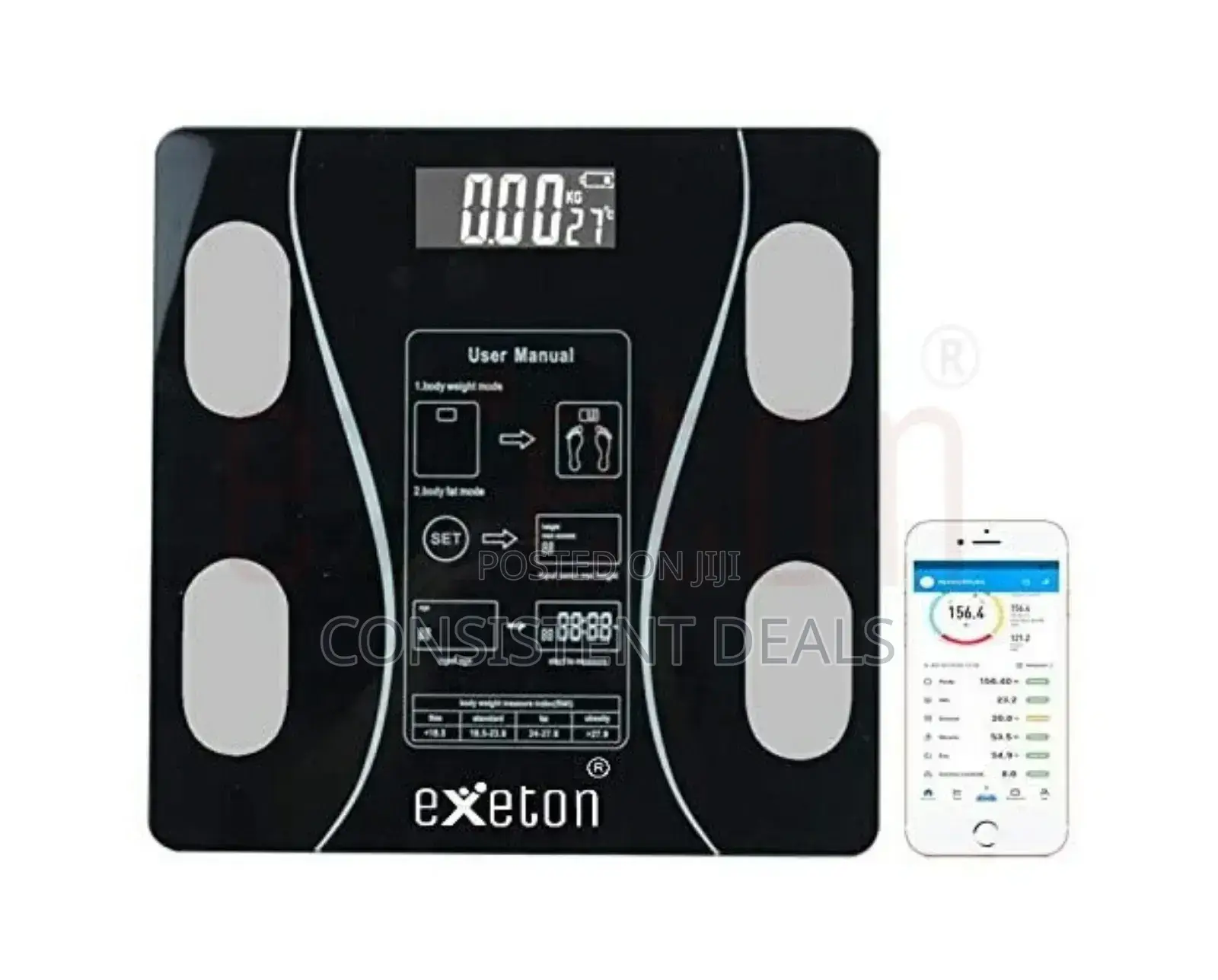 Electronic Bluetooth Body Scale