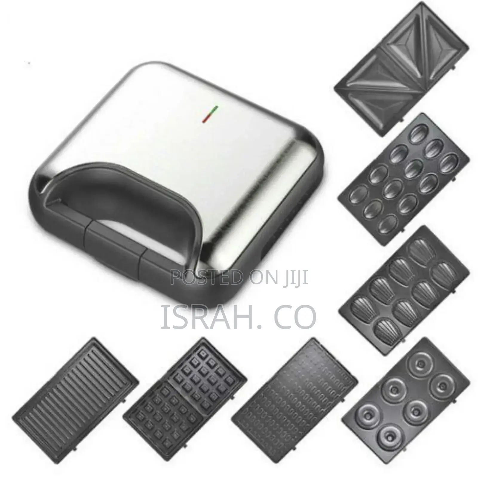 DSP 7 In1 Waffle Donut Sandwich Maker Removable Plates Donut